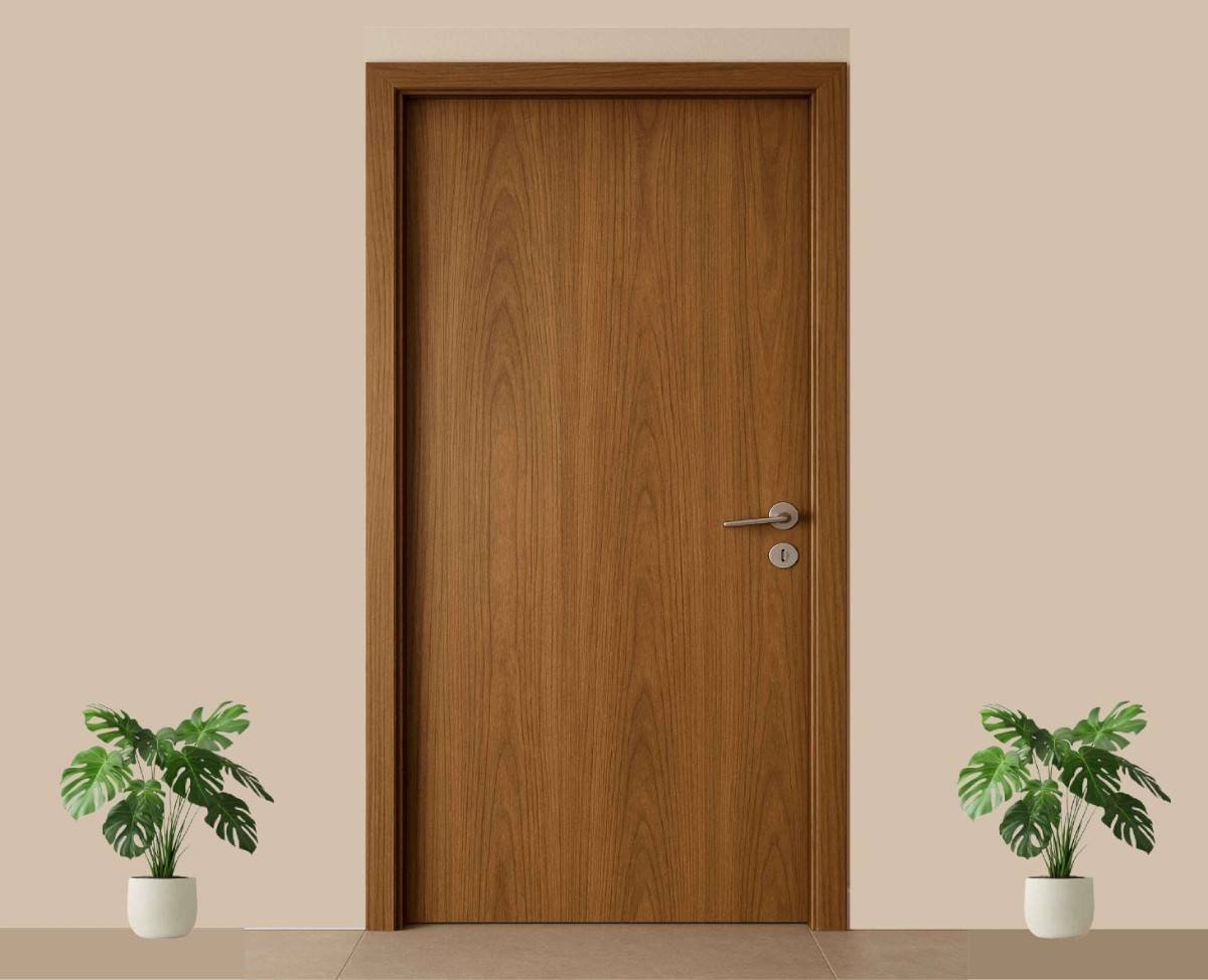 Flush Modern wooeden doors design